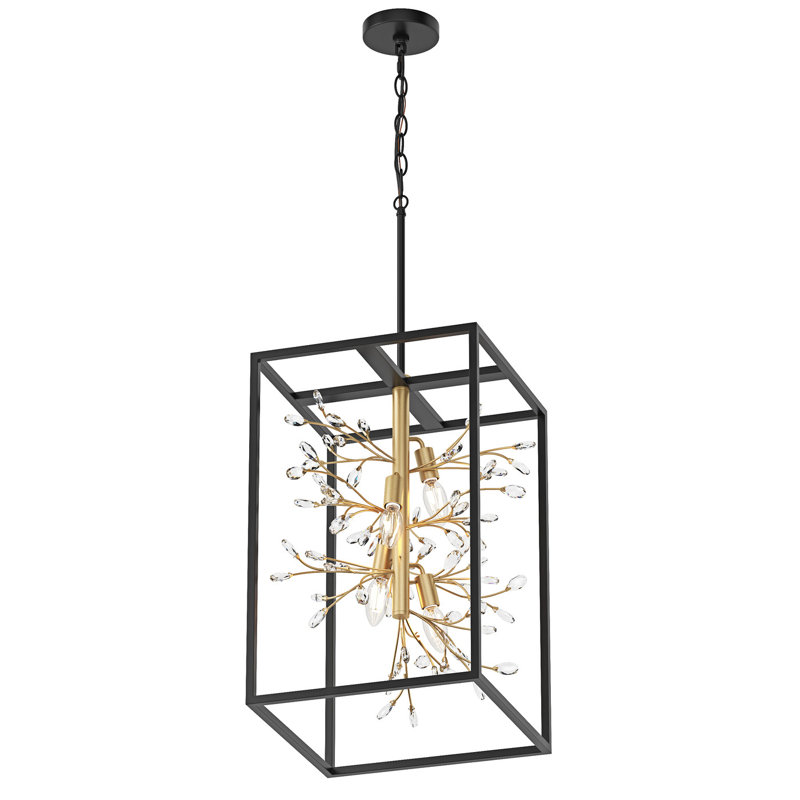 Jacub 4 - Light Square/Rectangle Chandelier