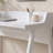 Home Office Writing Desk Ground Outlet USB-A Ports Finished On The Back Wooden Leg Frame
