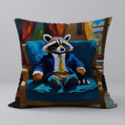 Reversible Throw Pillow