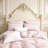 Pink Striped Comforter Set Stripe Comforter Soft Lightweight Pinstripe Dorm Bedding Set For All Seasons-124539088-124539083