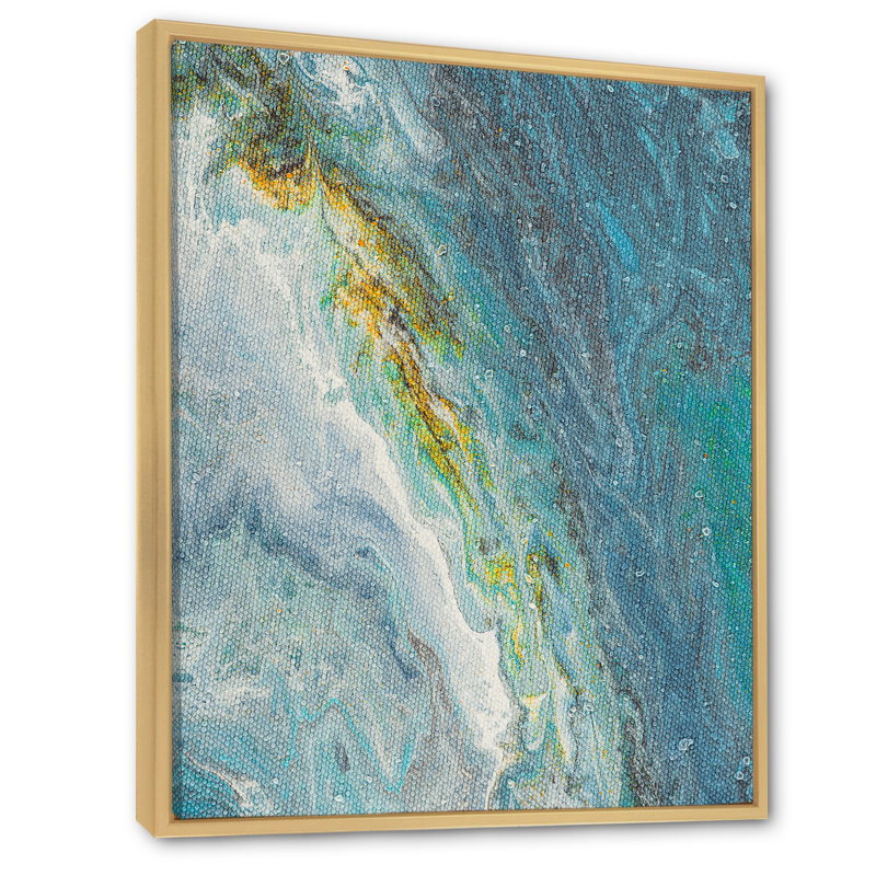 Art rétro sur toile, fleurs printanières de jardin rétro, H 12 po x l 8 po x P 1 po, Cadre flottant brun