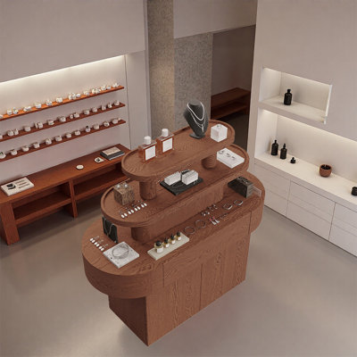 Stylish Multifunctional Display Cabinets Ideal for Jewelry Stores and Retail Spaces