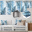 Fougère bleue III sur toile-756083604-775797810
