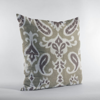 Coussin décoratif d’extérieur de luxe brun Plutus Shoshone Valley