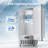 Coolake 15 Inch Wide Under Counter Ice Maker Machine, 80lbs/day Built-in Freestanding Ice Maker With 25lbs Storage Bin, Stainless Steel Self-cleaning Lcd Panel, Under Cabinet Ice Maker For Home Office