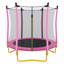 Trampoline intérieur / extérieur pour tout-petit avec enceinte et pieds stables en forme de U-126757081