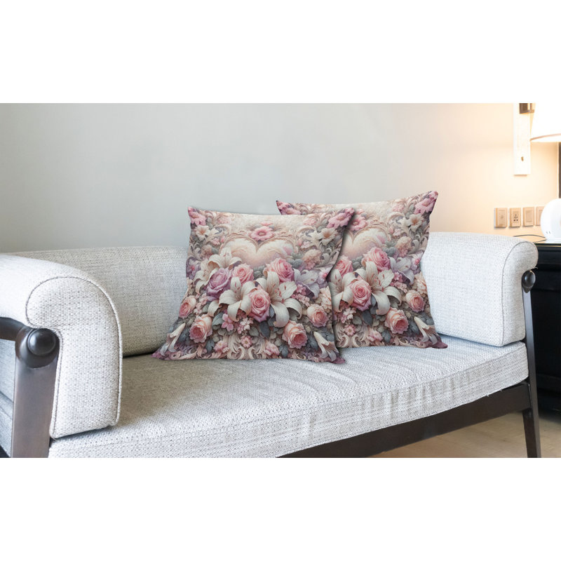 Ensemble de 2 housses de coussin Ambesonne, Rectangle, H 16 po x l 26 po