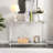 43.31'' Glass Sofa Table, Acrylic Side Table, Console Table for Living Room& Bedroom-1718164558-1737314734
