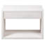 Solid Wood Floating Nightstand with Drawer | Bedroom Scandinavian Furniture, Bedside Table-804807292