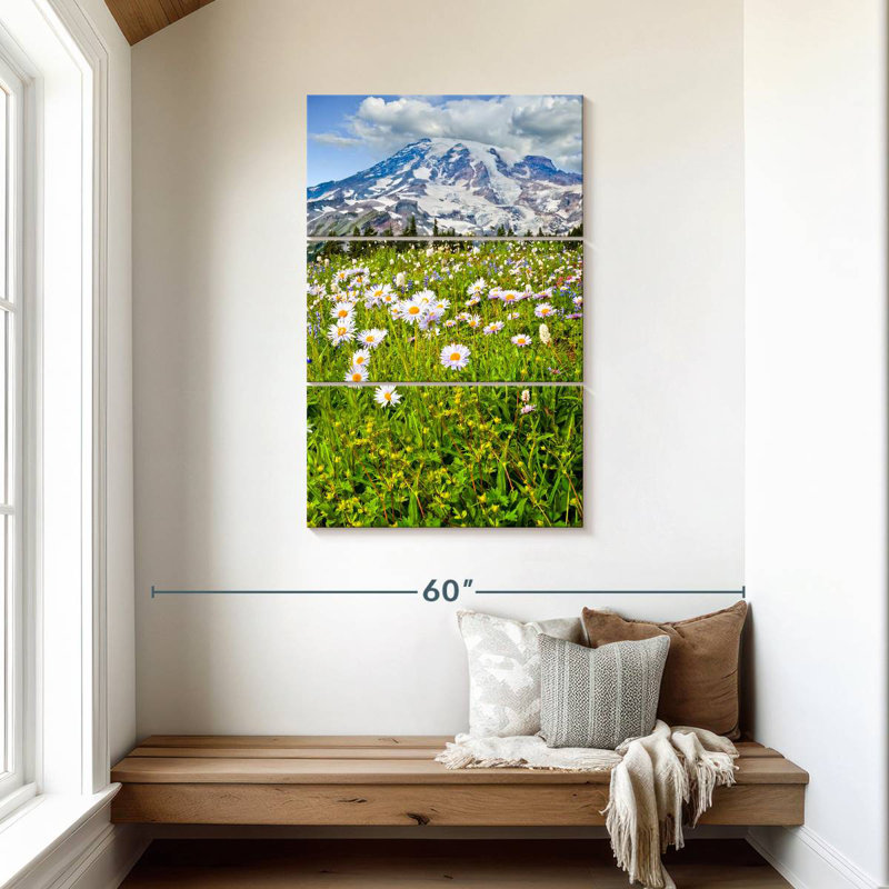 Alvord Mount Rainier Meadow, H 45 po x l 28 po