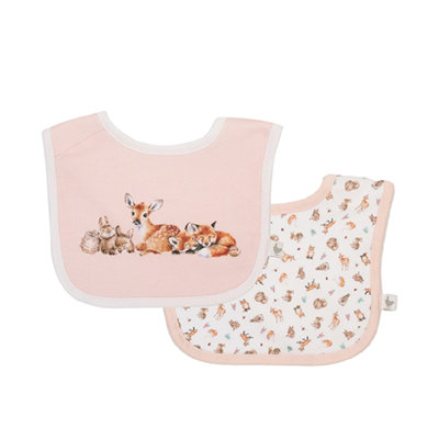 Wrendale Designs Little Wren Baby Bib Gift Set - Little Forest