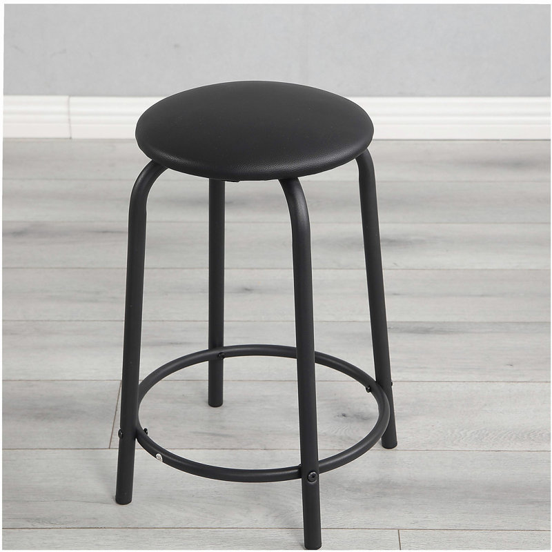 bureau réglable avec 2 tiroirs pour bureau à domicile et école avec tabouret (brun), Brun / Noir