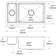 Crosstown 16 Gauge 32" L x 18" W Double Basin Undermount Kitchen Sink
