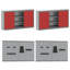 Set Of 6 Steel Large Tool Storage Rectangular-546580561