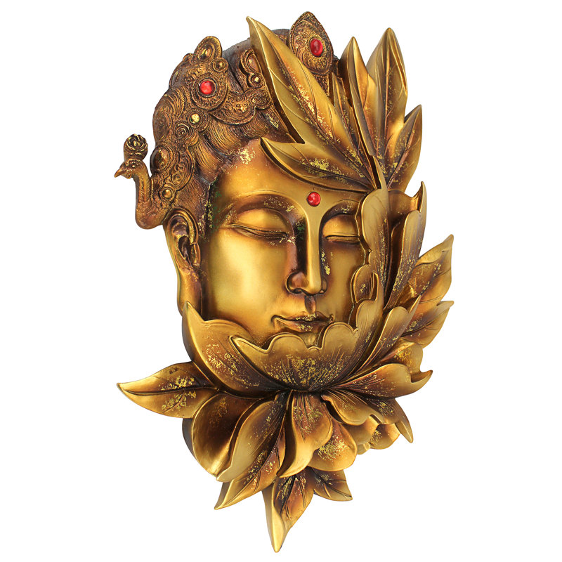 Sculpture murale «Enityed Deity» Guan Yin
