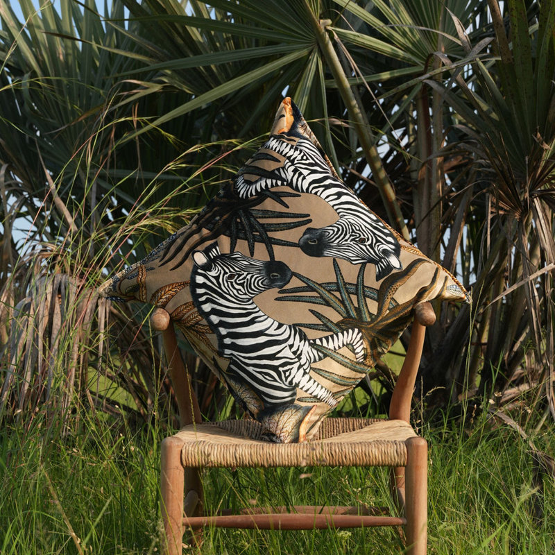 Thanda Stripe - Velvet, Savannah