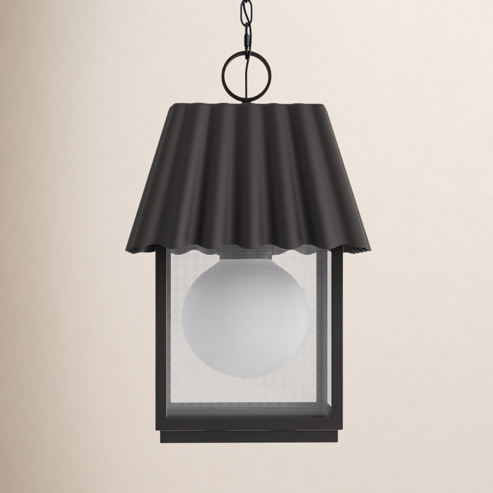 Godin Outdoor Hanging Lantern, Oil Rubbed Bronze