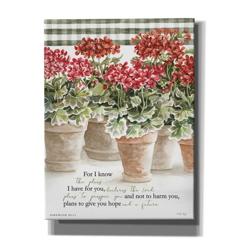 Baumstown For I Know par Cindy Jacobs, H 16 po x l 12 po x P 0,75 po
