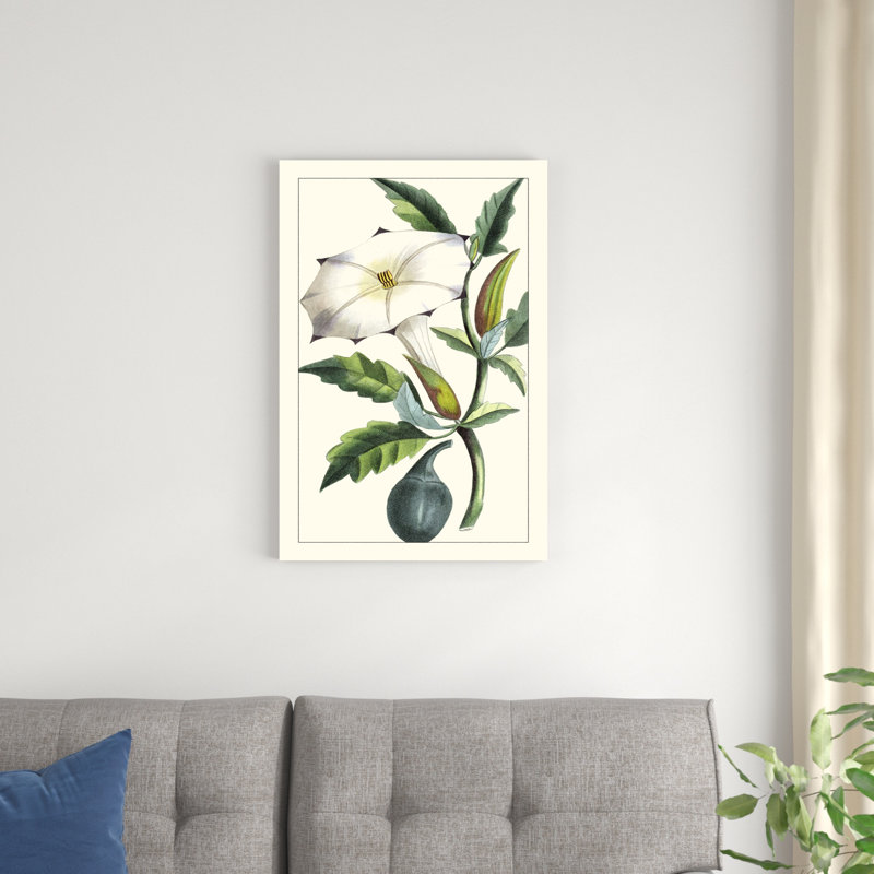 Turpin exotique botanique I, H 30 po x l 20 po x P 1,25 po
