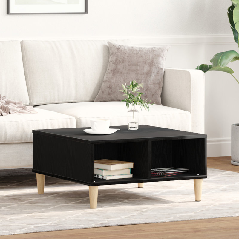 Solid Wood Coffee Table with Storage