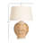 Lampe de table en rotin Atchley