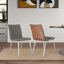 Chaise d'appoint rembourrée en acier inoxydable Glen Whirry-1594271531-1489267067-1489267065