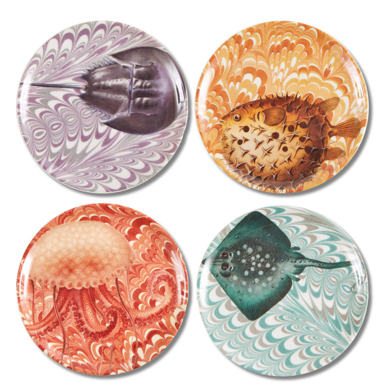 Palm Beach COASTERS S/4 ASSORTED