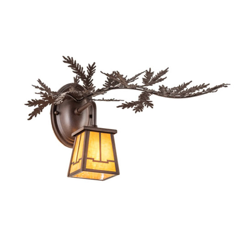 Pine Branch 1 - Light Armed Sconce