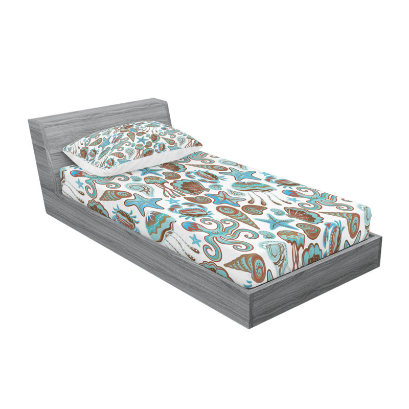 Microfiber Sheet Set, Twin XL Sheet Set with Fitted Sheet