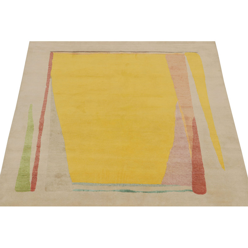 One-of-a-Kind 6'3" Hand Knotted Area Rug