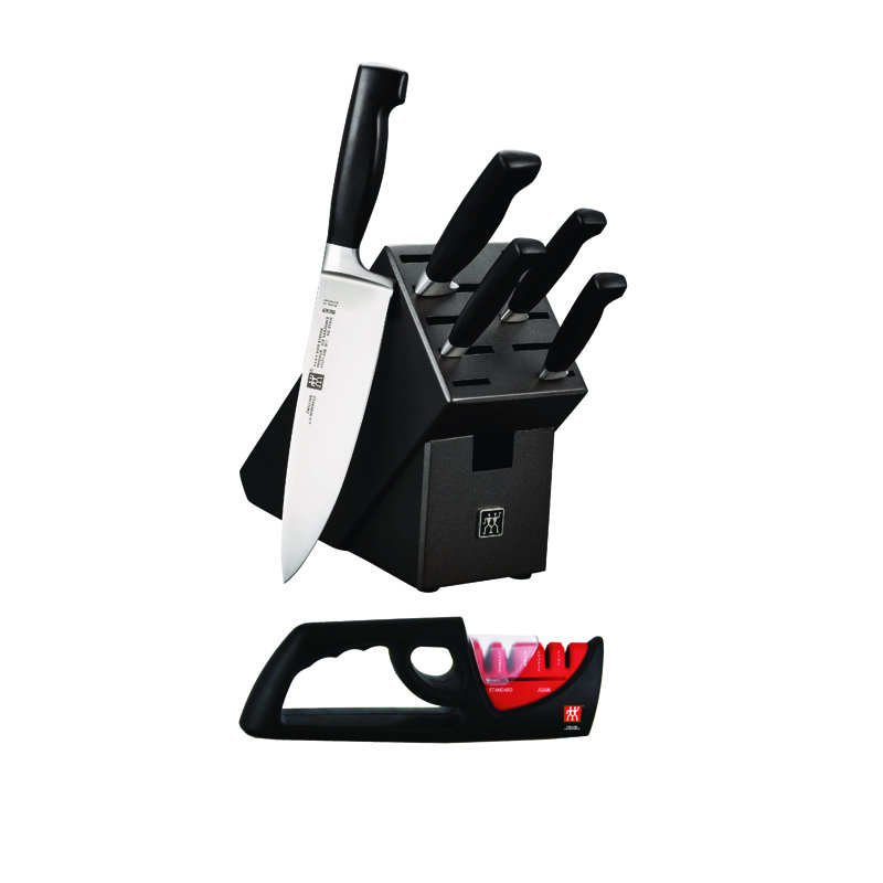 Ensemble de porte-couteaux 7 pièces Four Star