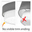 Avory Fabric Flush Mount-1038373605