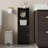 Bathroom Storage Cabinet, Corner Floor Cabinet with Doors and Adjustable Shelf, Narrow Toilet Paper Cabinet, Bathroom Organizer for Small Spaces-56294180-44100491