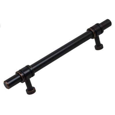 Center to Center Steel Barrel Ring Cabinet Bar Pull