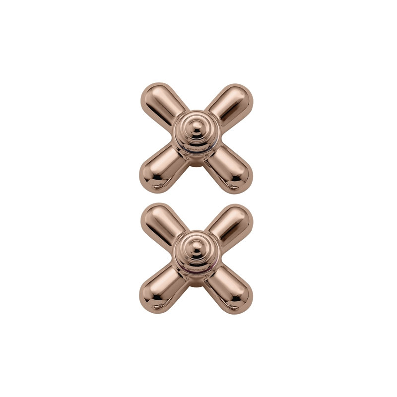 Monticello Copper Cross Handle Inserts