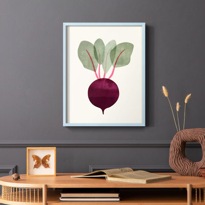 Reproduction encadrée Organic Veg IX - bois massif