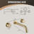 Wall Mounted Optional 2-handle Bathroom Faucet-64505493