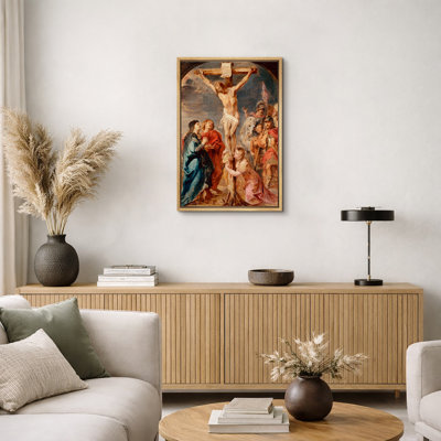Crucifixion du Christ avec deuil