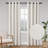 Huseman Soft Cotton Feel Twill 100% Blackout Curtain Pair（2 panels)-968184960-968184966