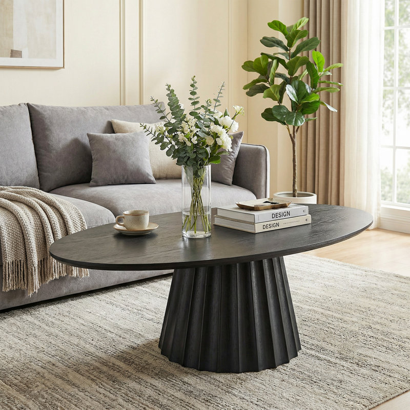 Table basse 51 po, Noir
