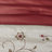 Embroidered 7 Piece Comforter Set Red