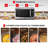 Toshiba 1.2 Cu Ft Countertop Microwave, Smart Sensor, 12 Auto Menus, Mute Function, Silver, 1100w