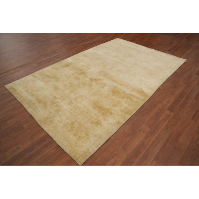 Handmade Oushak Indian Area Rug 5x8