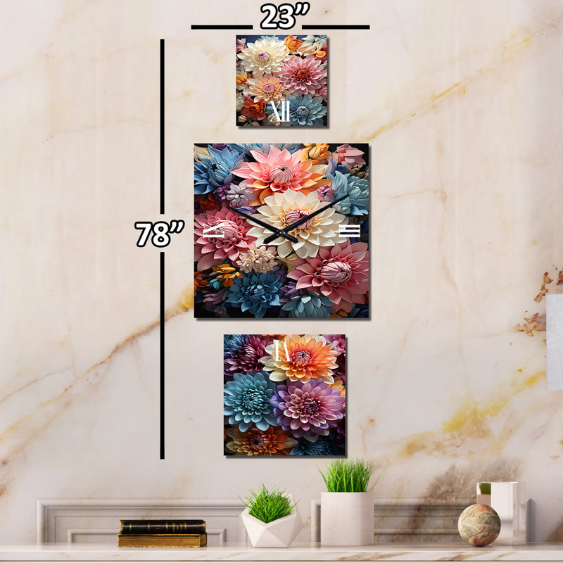 Sonica Metal Wall Clock