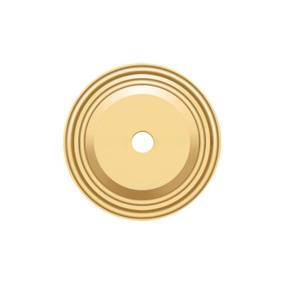 Deltana BPRC150U15 Base Plate for Knobs, 1-1/2" Diam. in Brushed Nickel