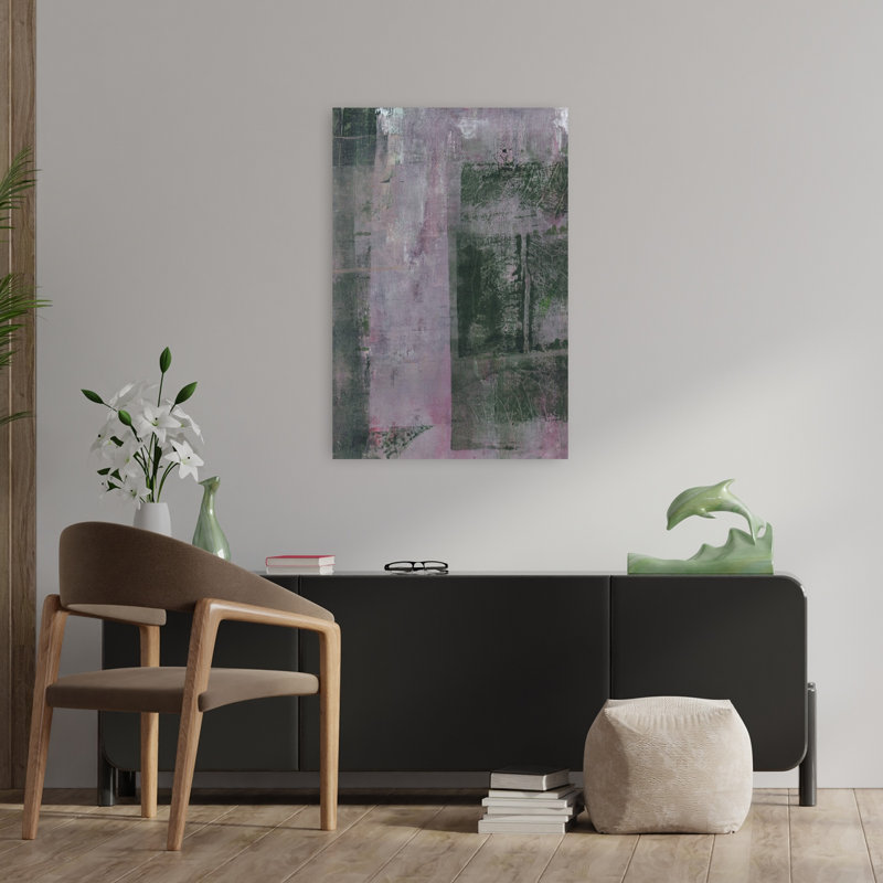 Art contemporain, art contemporain abstrait, H 36 po x l 24 po