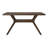 Muhsina Cross Leg Rectangular Dining Table-804823994-786504167