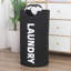 Fabric Laundry Basket with Handles-1103028490
