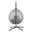 Chaise hamac suspendue durable avec support et coussin amovible-144298365-144298364