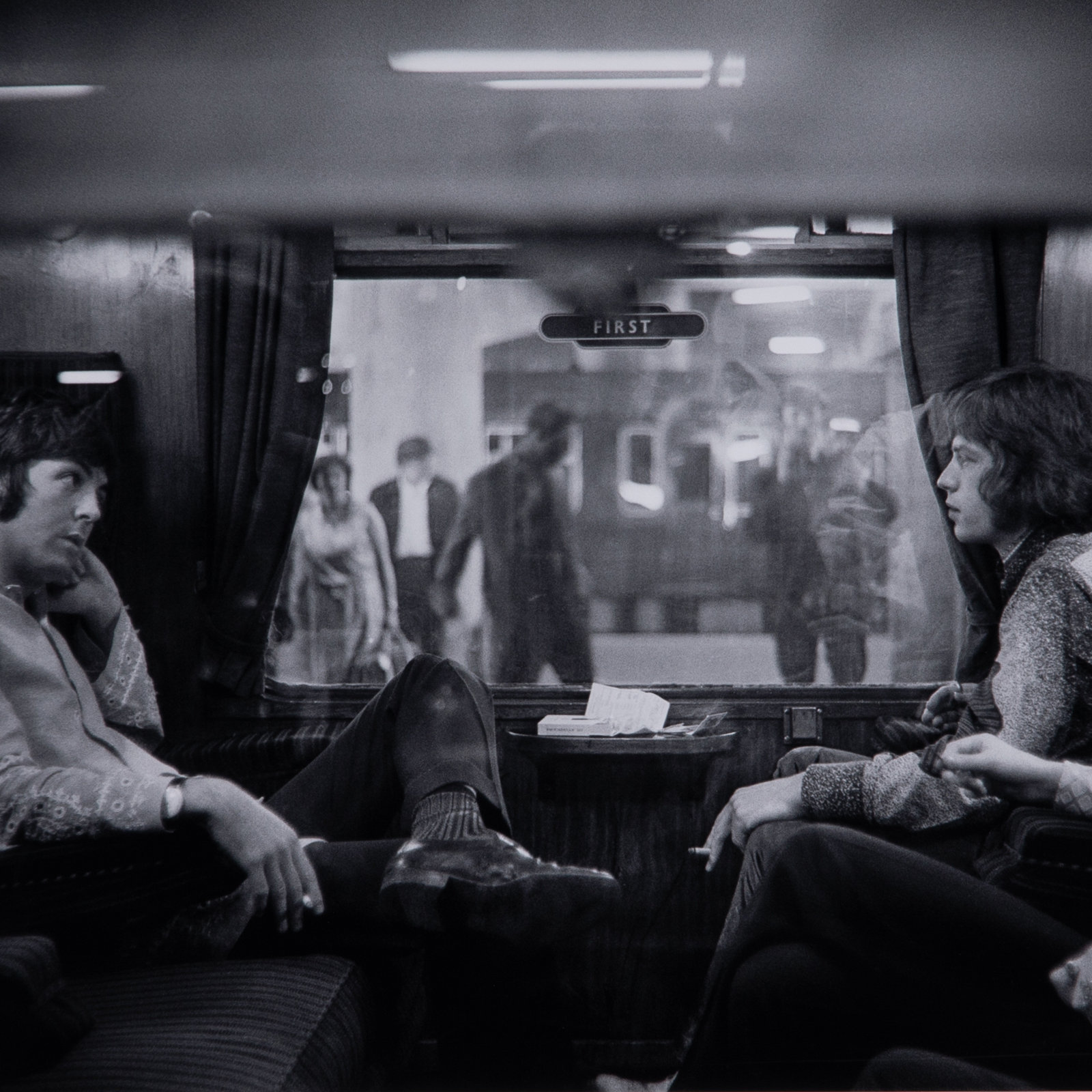 McCartney & Jagger by Getty Images, 18" H x 24" W x 1.5" D
